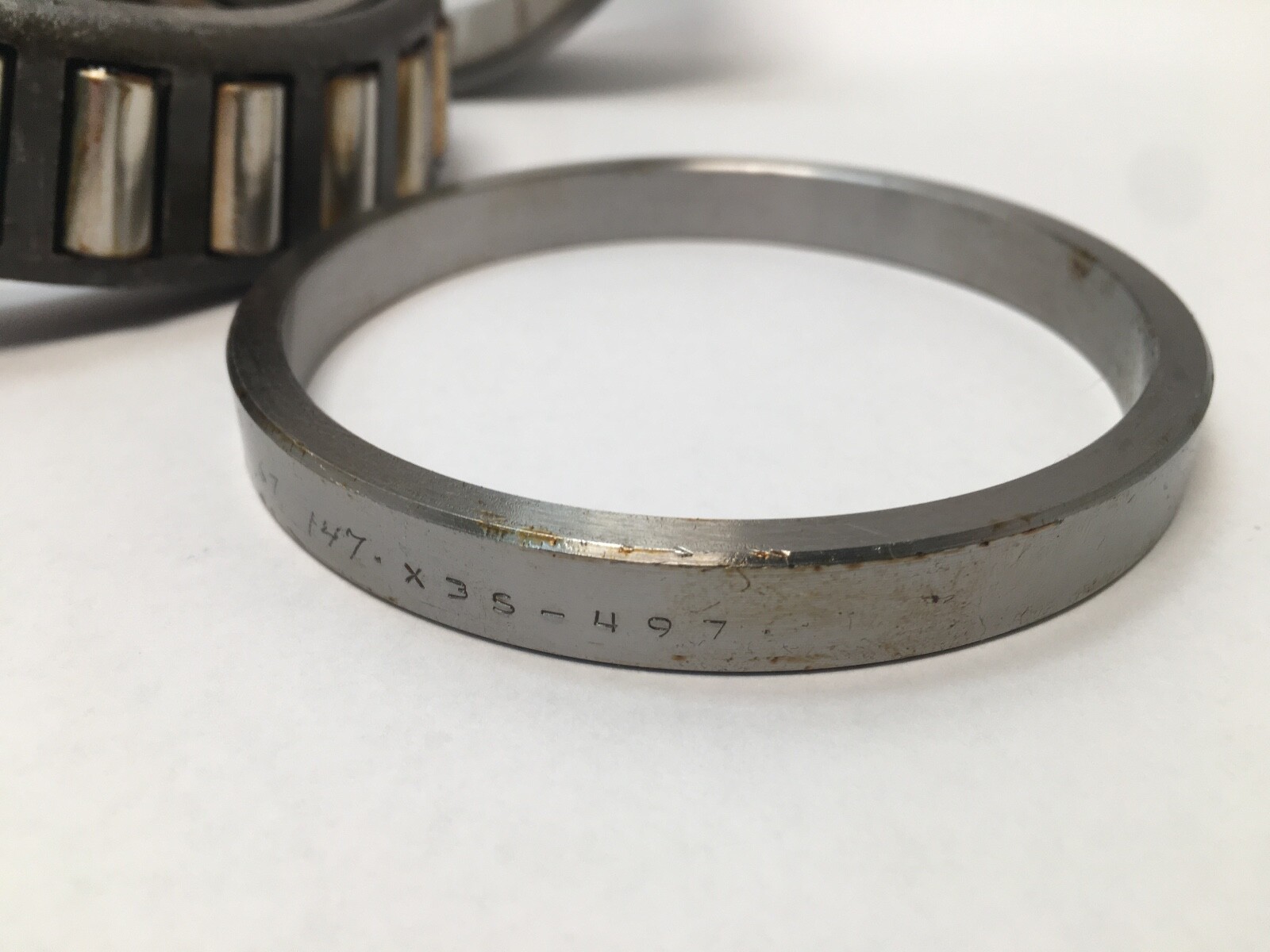 Timken 497-3/493D-3/X3S-497 Double Taper Bearing Cone&Cup 3-3/8″ ID 5-3/8″OD USA