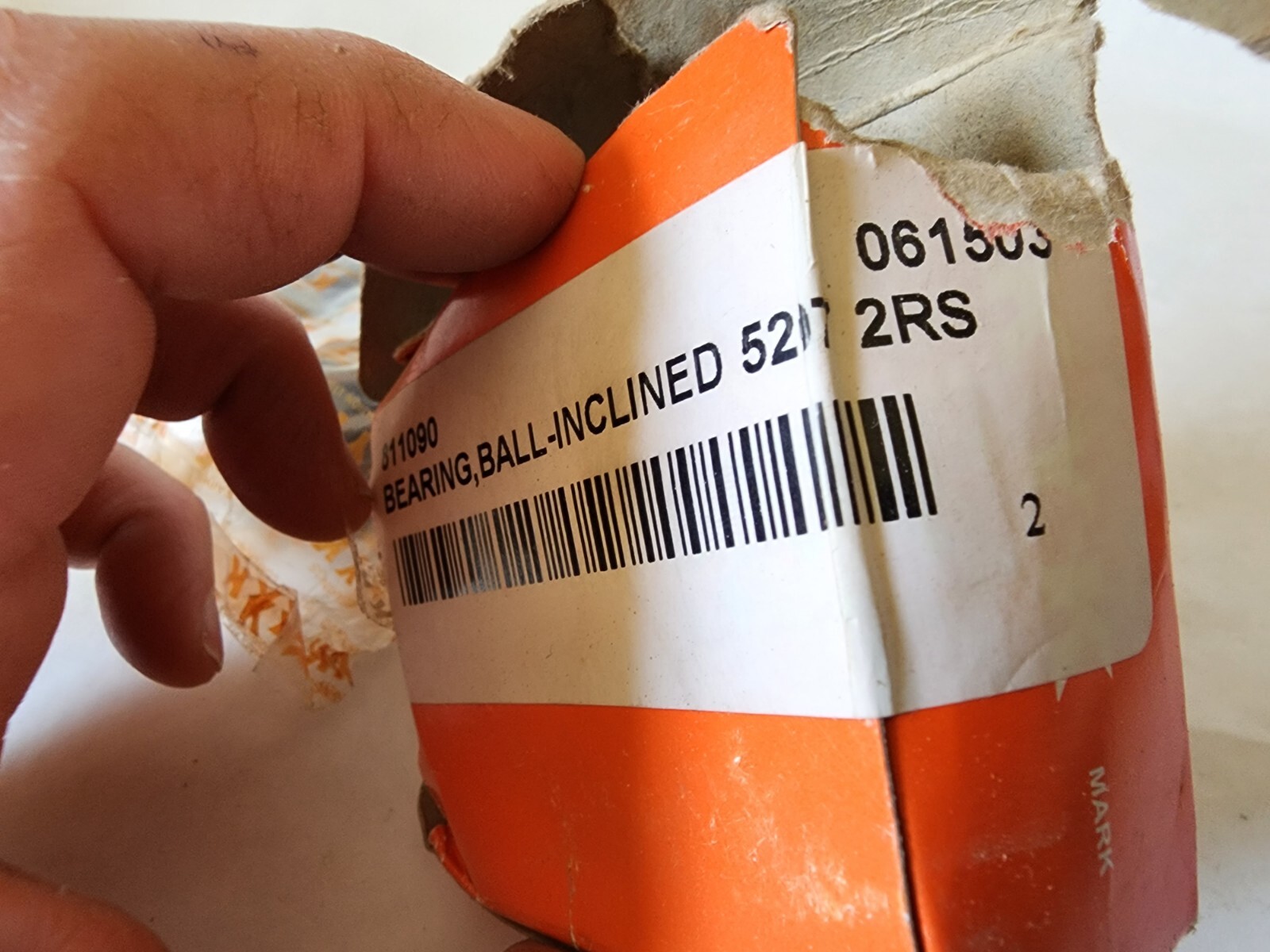 KYK 5207 2RS C3 SR12 Double Row Angular Contact Ball Bearing
