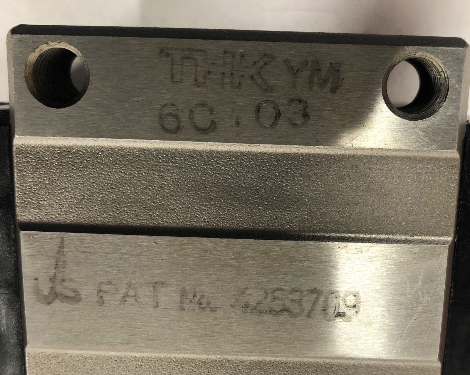 THK YM6C103 4253709 Linear Bearing Guide HSR-25 NOS