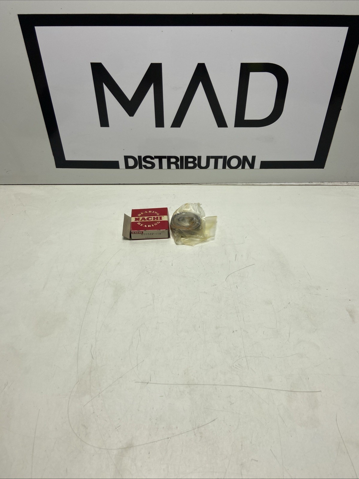 NACHI 6005 ZZ Deep Groove Ball Bearings, Metal Shielded 25x47x12 mm