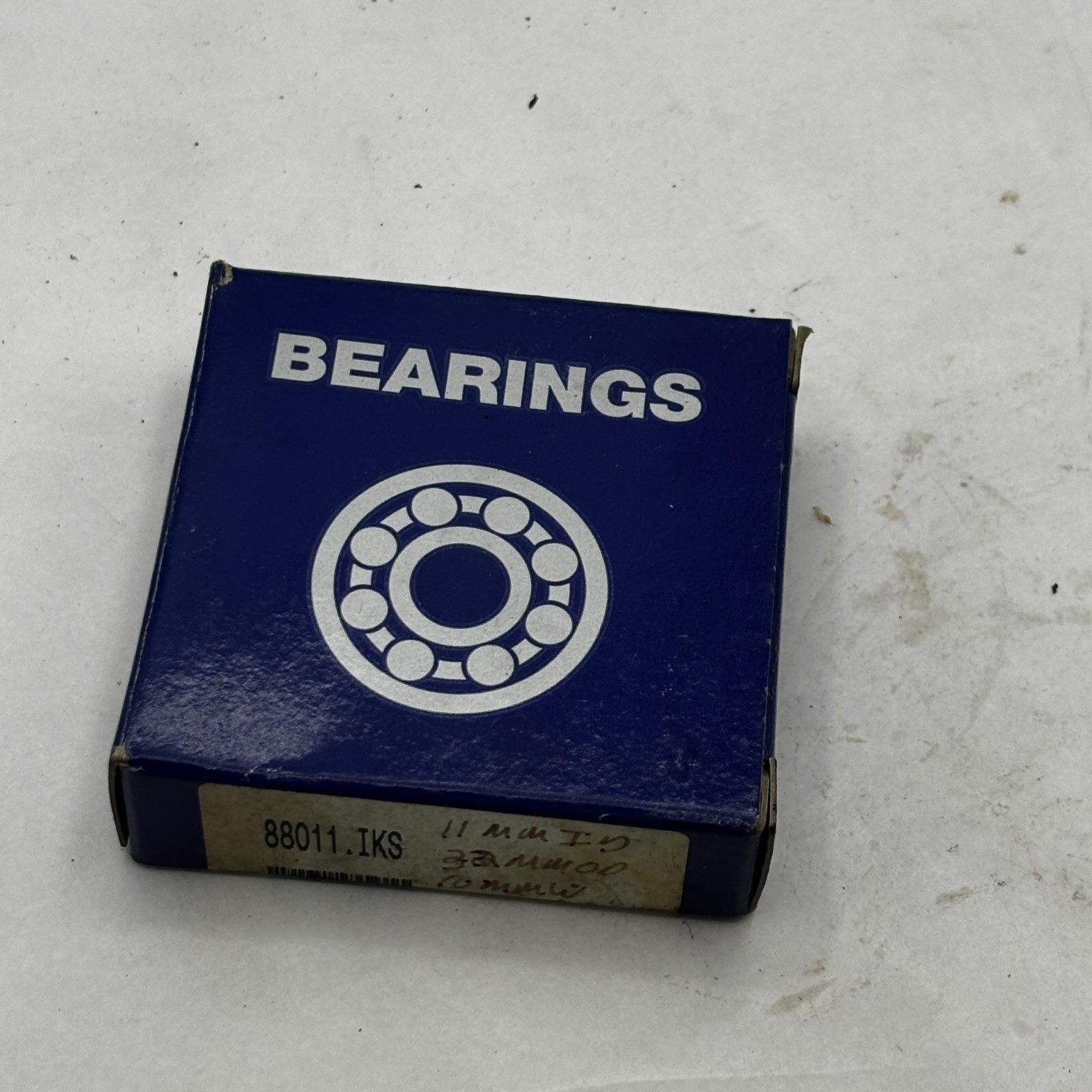 IKS 6201RS Single Row Ball Bearing Rubber Sealed 6201RS ✅