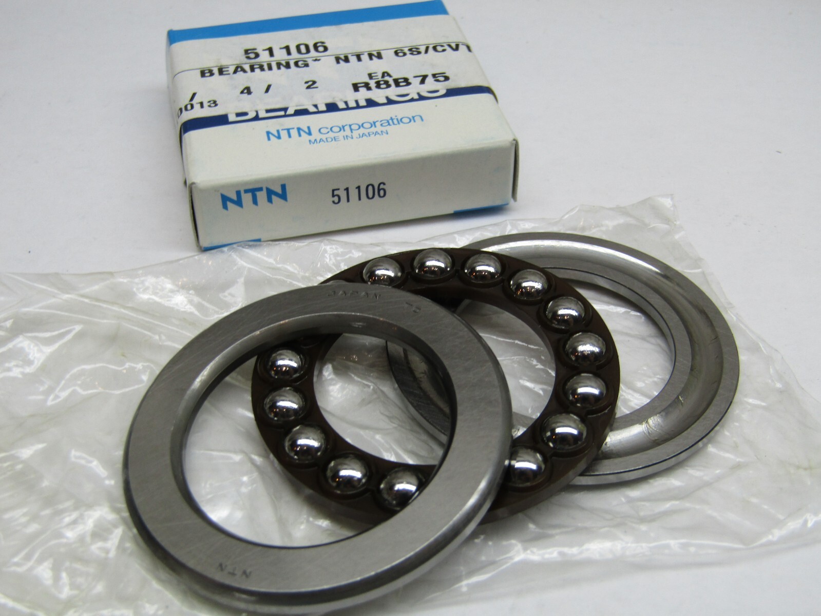 NTN 51106 30mm X 47mm X 11mm Ball Thrust Bearing