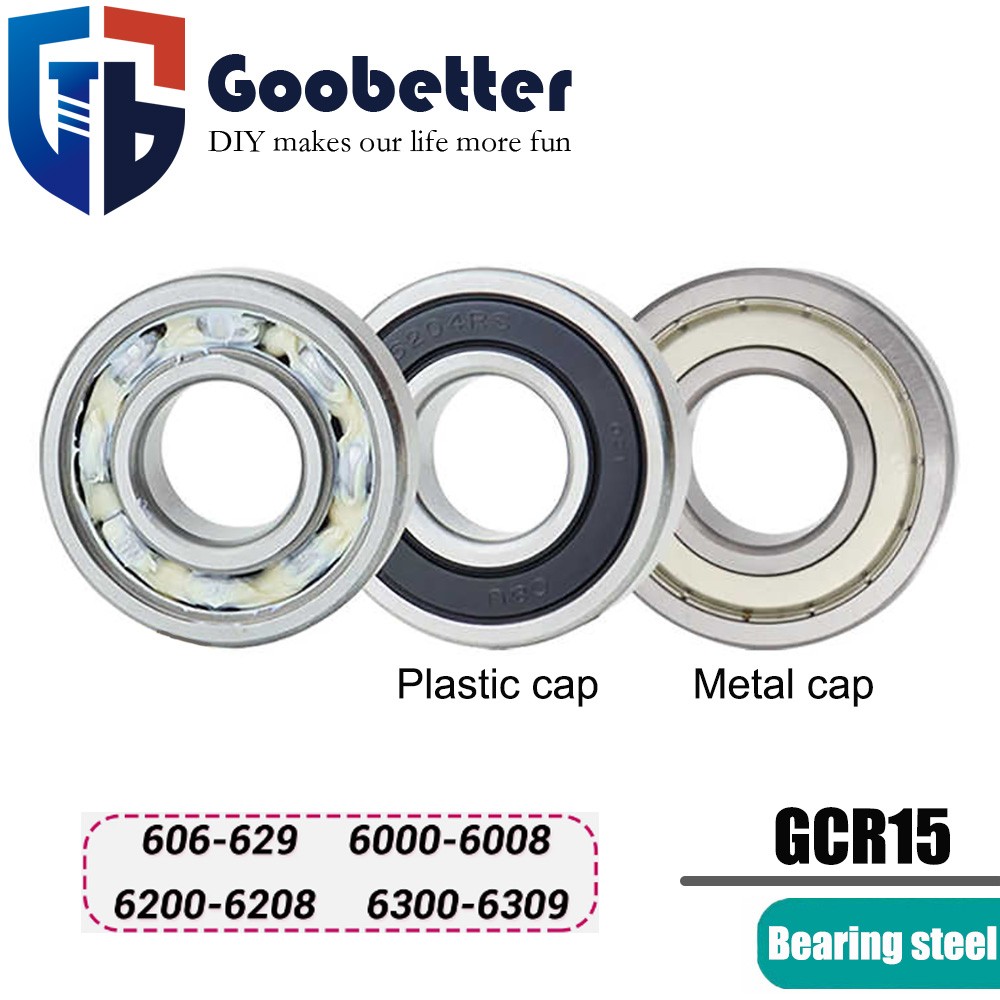 C&U 606-629 6000-6008 6200-6309 2RZ /2Z Deep Groove Ball Roller Bearing 40 Size