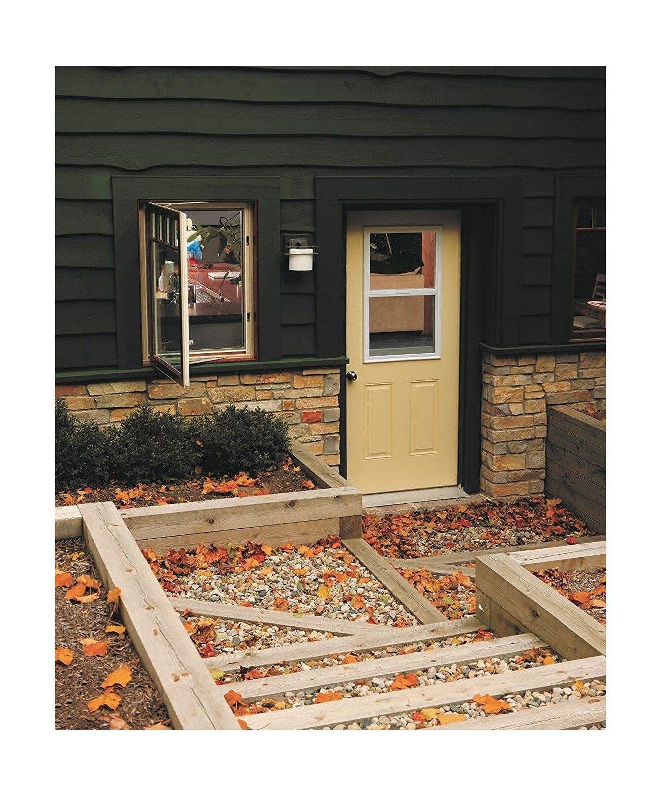 ODL Venting Entry Door Glass Replacement for Home Improvement – 24″ x 38″ Ext…