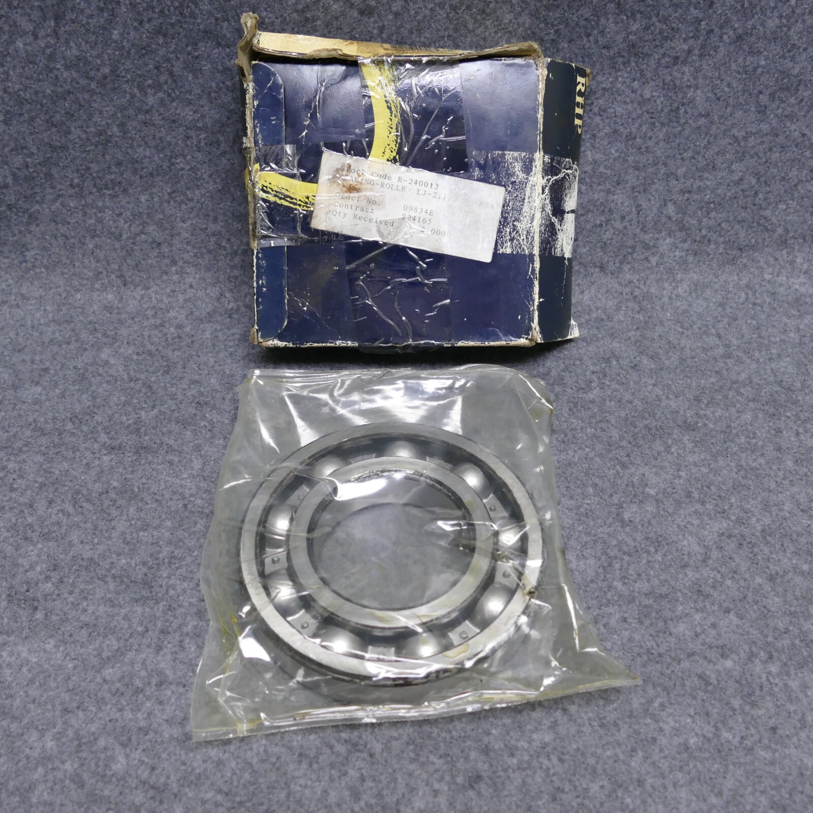 RHP Roller Ball Bearing LJ21/2J 63mm Bore X 127mm X 24mm New In Box