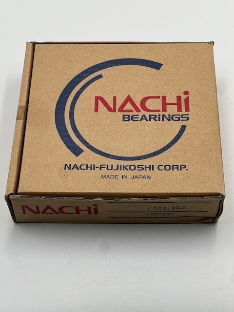 Nachi Fujikoshi Corp E30314DJ Single Row Tapered Roller Bearings New In Box