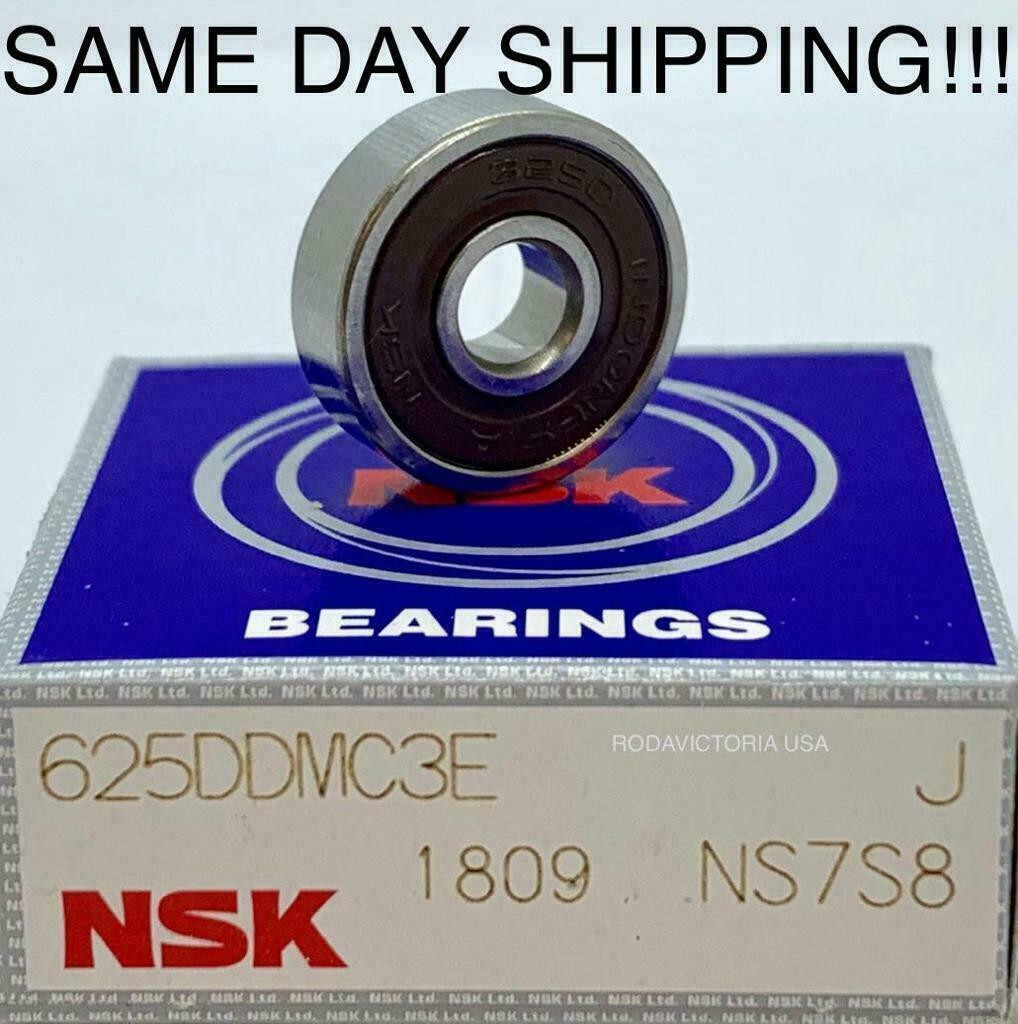 NSK 625DD 625 RS 625-2RS Deep Groove Ball Bearings 5x16x5mm SAME DAY SHIPPING
