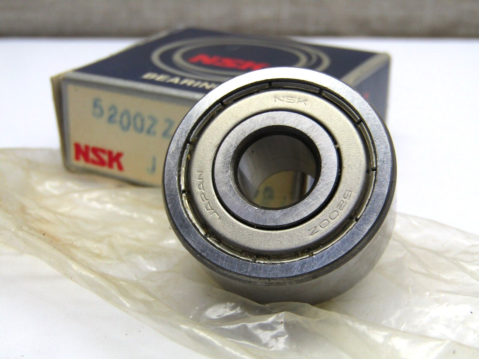 NSK Japan 5200-ZZ CA19PA1 10mm X 30mm X 14.3 mm Shielded Angular Contact Bearing