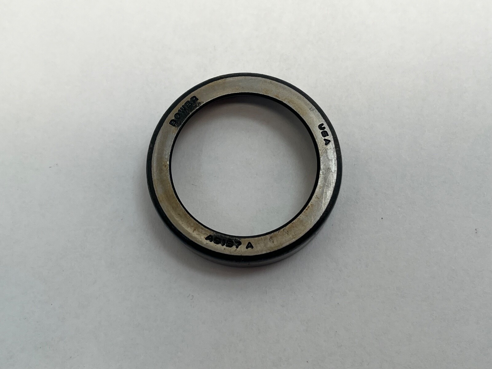 Bower A6157A Taper Bearing Cup 1.5741″ OD 3/8″ W A-6157-A USA