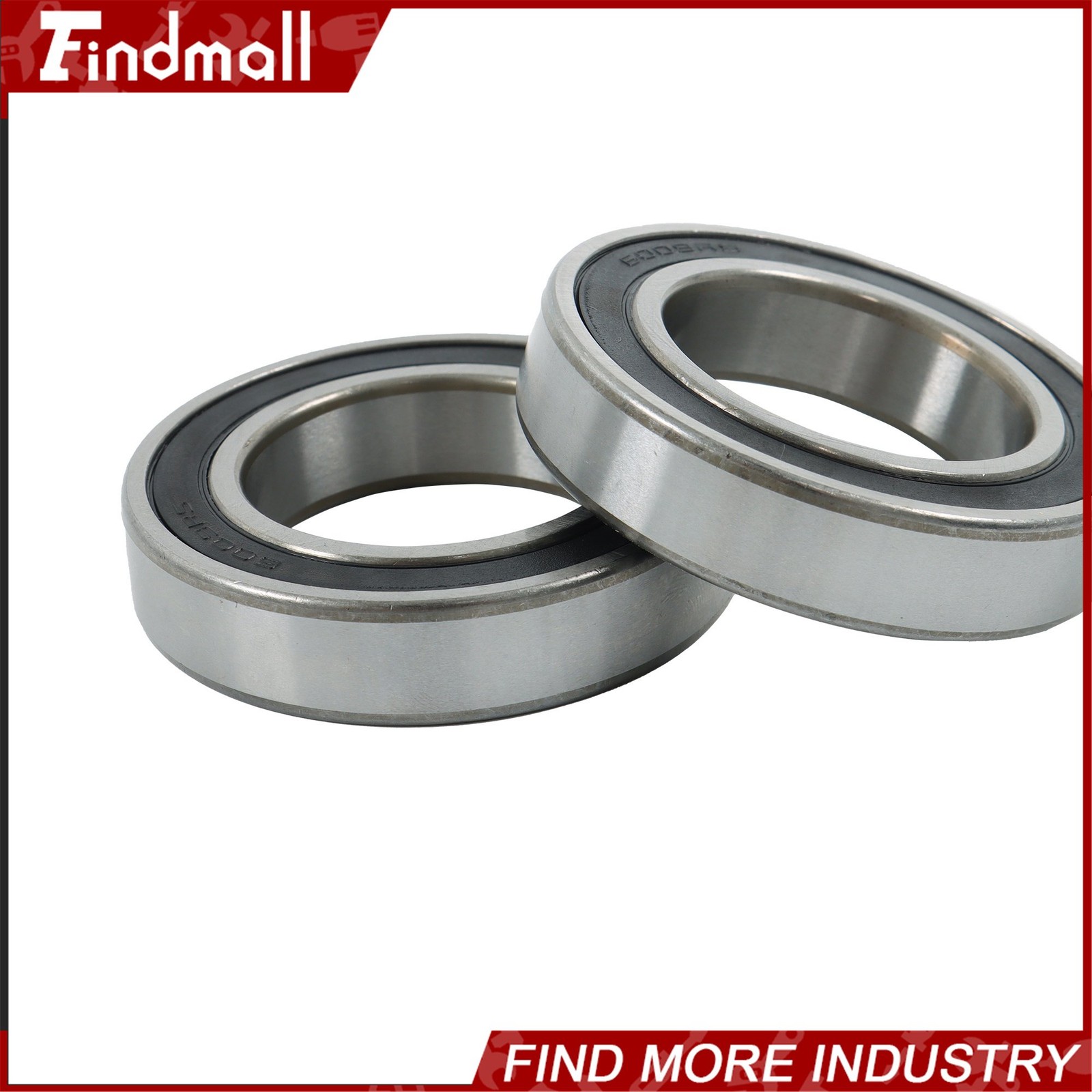 Findmall 6009-2RS Deep Groove Bearings 10 Pack 45x75x16mm Pre-Lubed Sealed