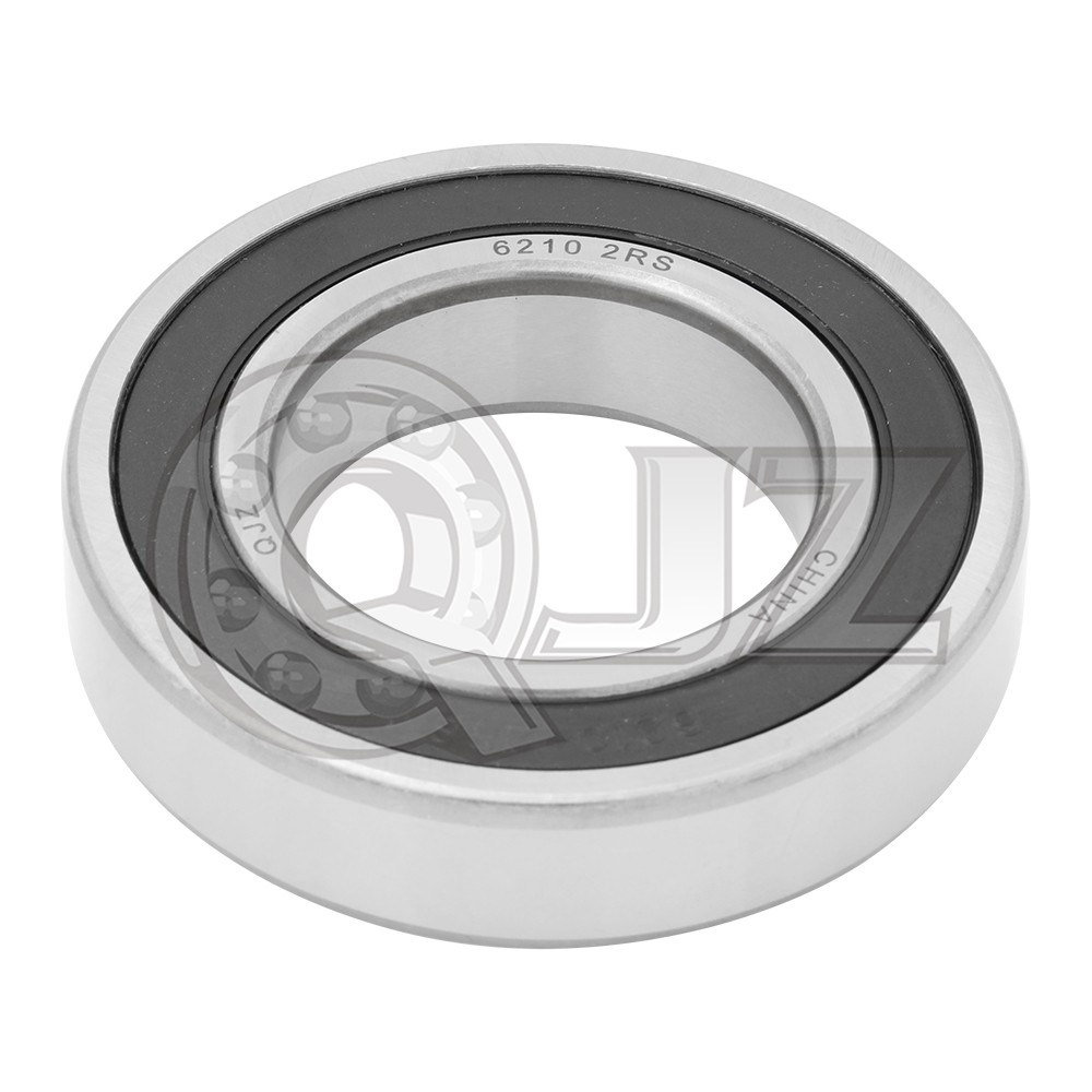 [Qty.8] 6210-2RS Radial/Deep Groove Ball Bearing [50 mm ID x 90 mm OD x 20 mm W]