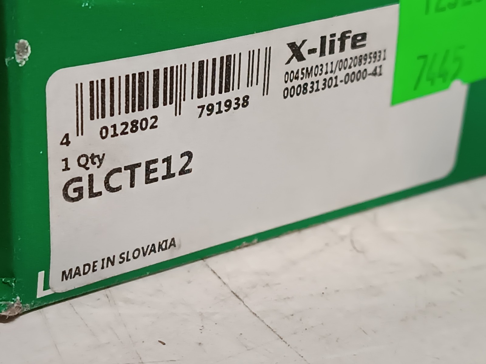 INA GLCTE12 Two-bolt Flanged Bearing, Bore: 12mm, Oval Cast Iron Housing