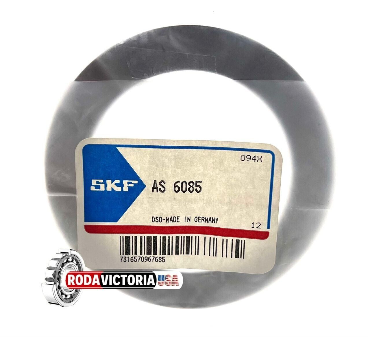 SKF GERMANY AS6085 WASHER FOR NEEDLE BEARING AXIAL THRUST TYPE