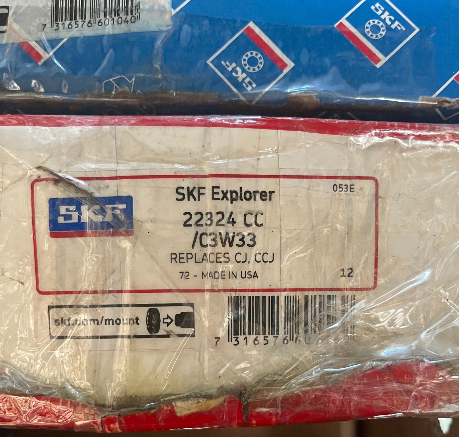 SKF 22324 CC/C3W33 Spherical Roller Bearing – 120 mm ID, 260 mm OD, 86 mm