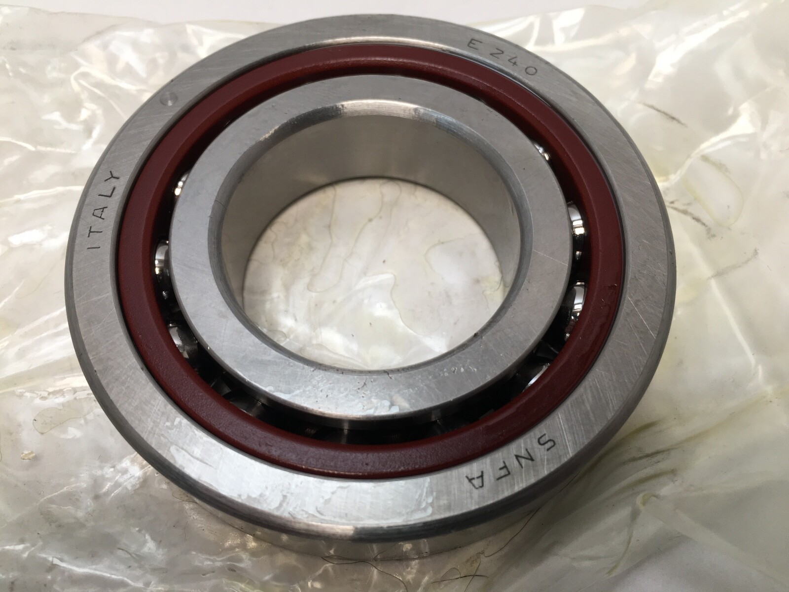 SNFA E240-7CE1DU-1/2PR Bearing 40x80x18 mm 7208-C E-240-7-CE-1-DUL ABEC7 Italy