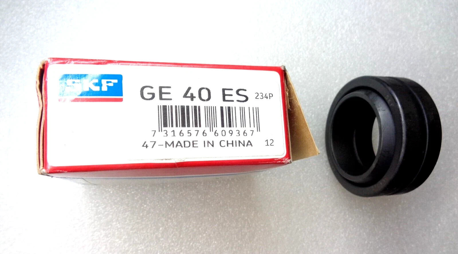 SKF GE 40 ES, RADIAL SPHERICAL PLAIN BEARING 40x62x22 mm Heavy Duty Machinery