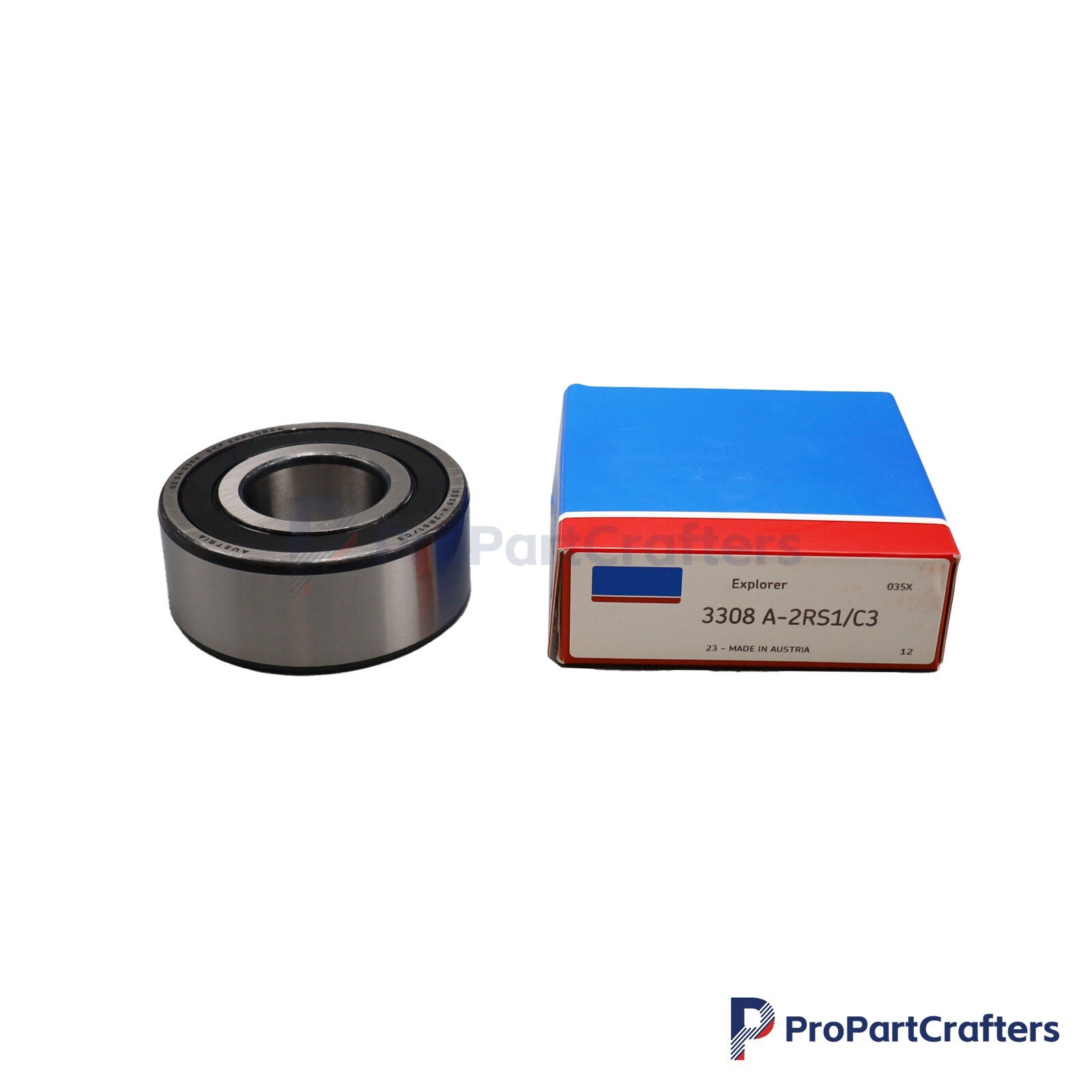 NEW Fits SKF 3308 A 2RS1/C3 Double Row Angular Contact Ball Bearing 40x90x36.5mm