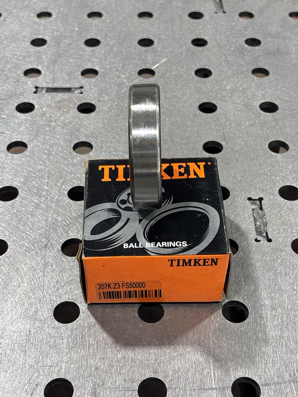 Timken Ball Bearing 207K Z3 FS50000 Steel 20.8mm Bore 72mm OD 19mm