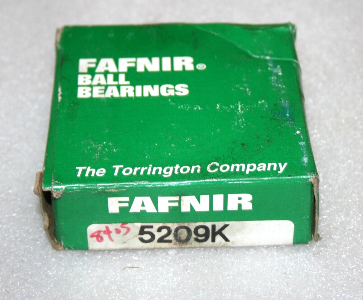 FAFNIR 5209-K Double Row Angular Contact Bearing 5209K * NEW *