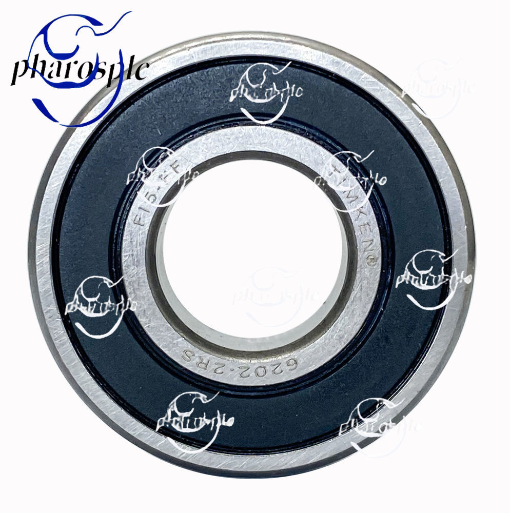 (2 PACK) TIMKEN 6202-2RS 15X35X11MM Double Rubber Seal Ball Bearings