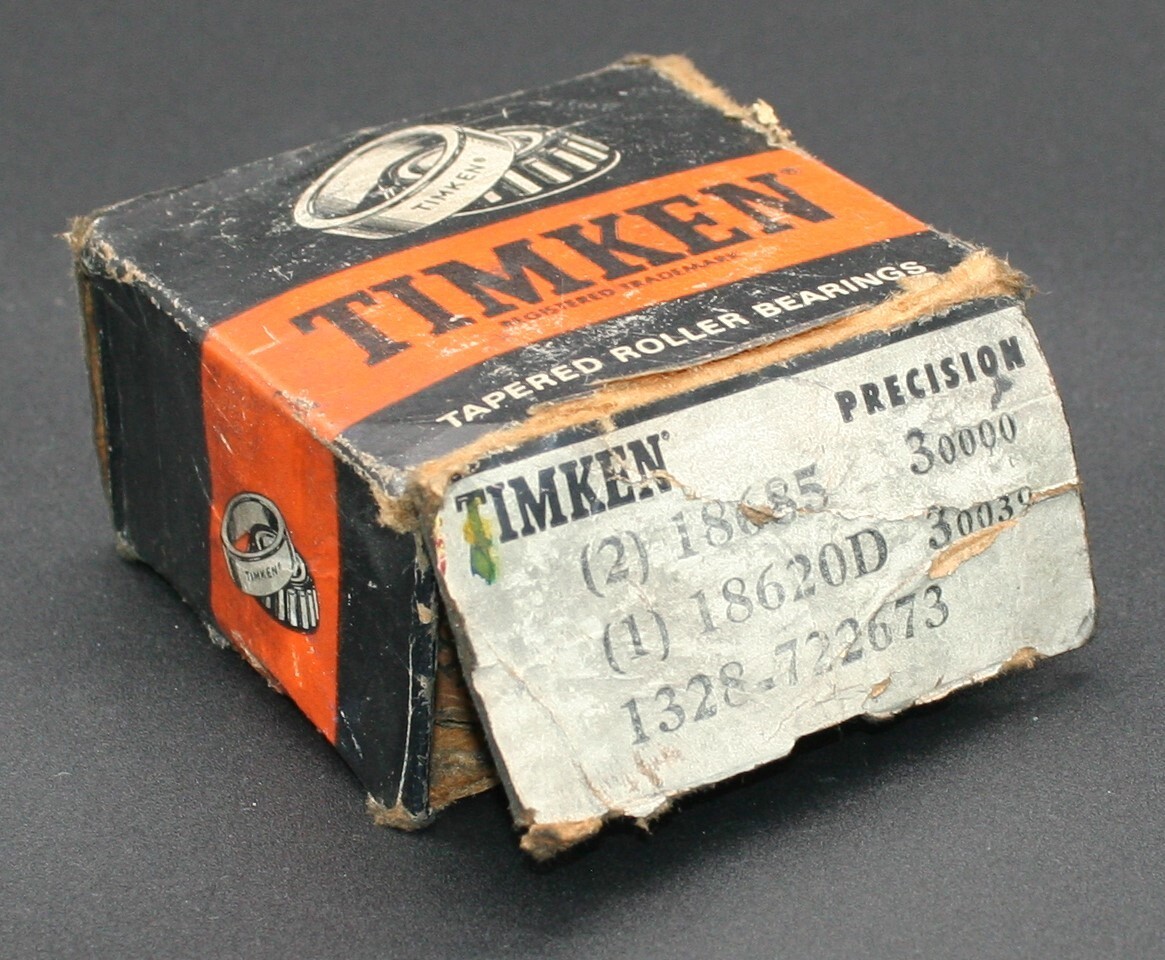 Timken 18685/ 18620D Tapered Roller Bearings 1-3/4″ ID 1328-722673 USA