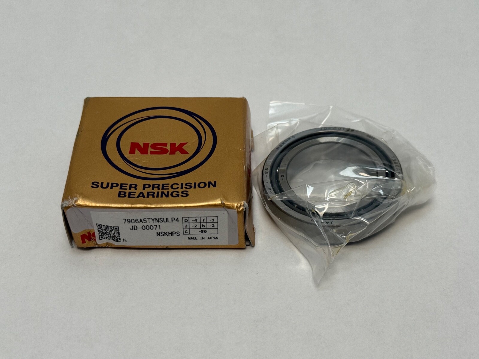 NSK 7906A5TYNSULP4 Bearing 71906 ACD 7906-A5-TYN-SUL-P4 7906E 30x47x9 mm