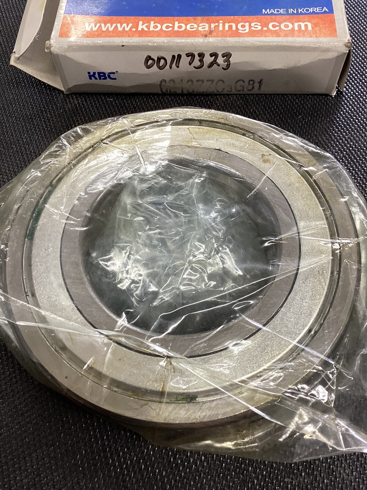 KBC 6213ZZC3G14 Deep Groove Ball Bearing 65mm x 120mm x 23mm New