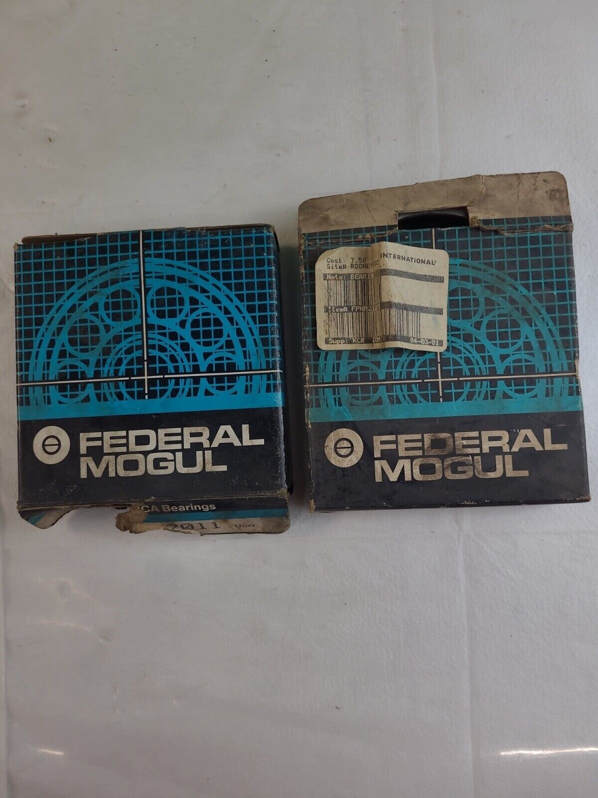 BCA FEDERAL MOGUL BEARING HM212011 4-3/4″ OD & 4″ ID Lot of 2