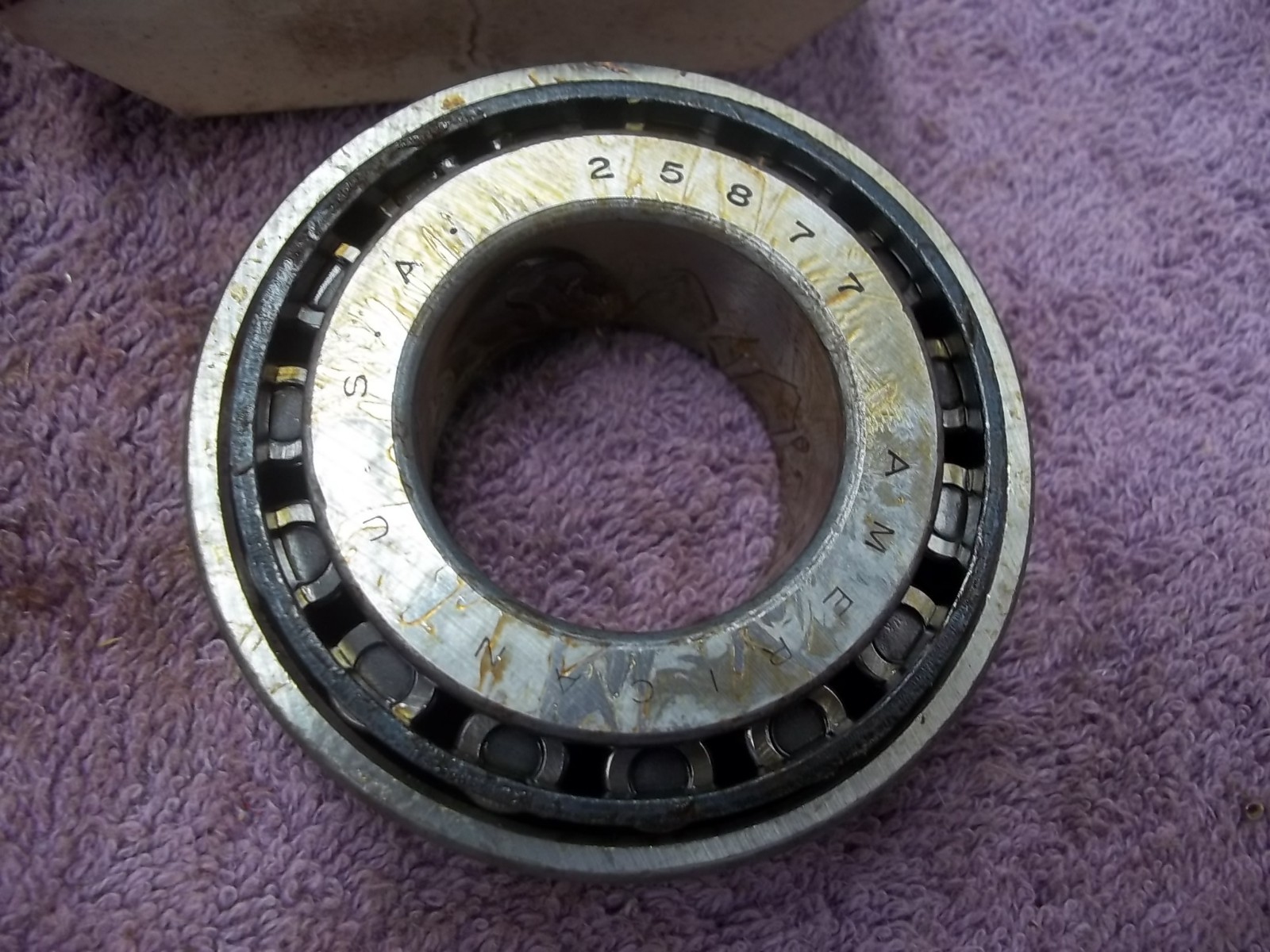 Lot of 2 Motor Master, 25877/21, Tapered Roller, Bearing (VP-44)