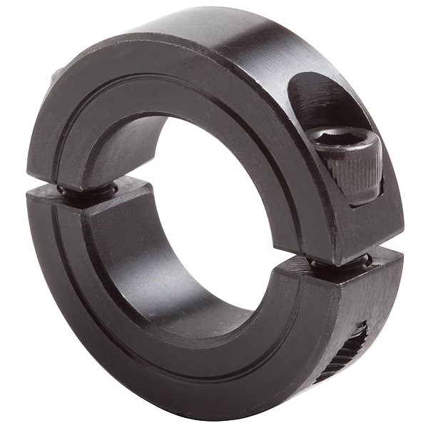 Climax Metal Products Shaft Collar,Clamp,2Pc,2-1/8 In,Steel 2C-212 Climax Metal