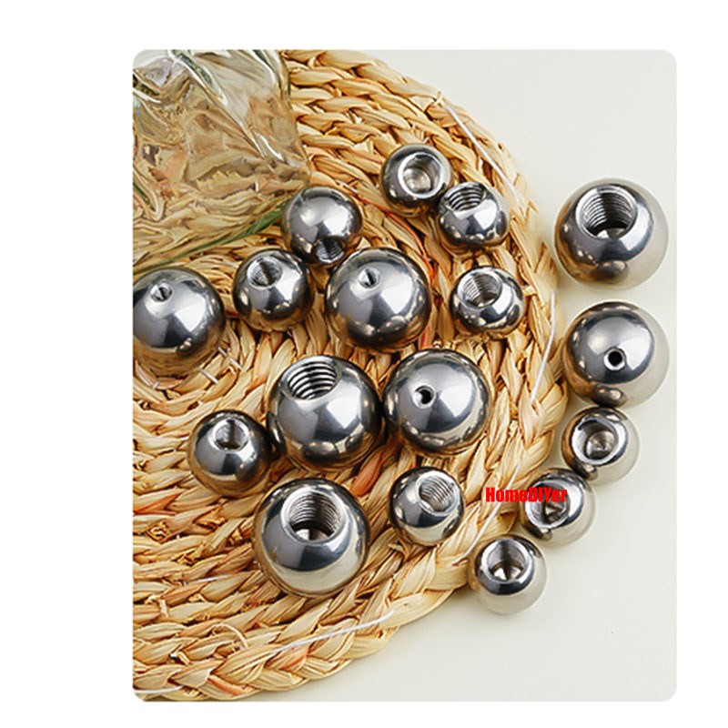 M2-M12 Thread Blind Hole Stainless Steel Balls Solid Metal Bearing Ball Ø7-25mm