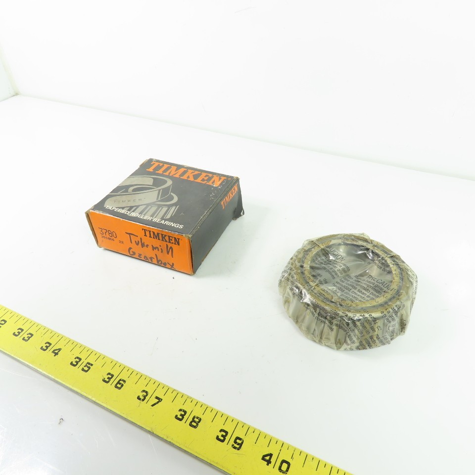 Timken 3780 Tapered Roller Bearing 2″ Bore 1.1930″ Cone Width NEW