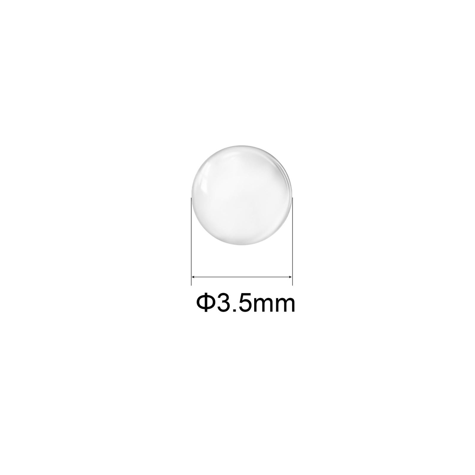 3.5mm Solid Round Clear Glass Ball Boiling Stones Soda Lime Beads 500pcs