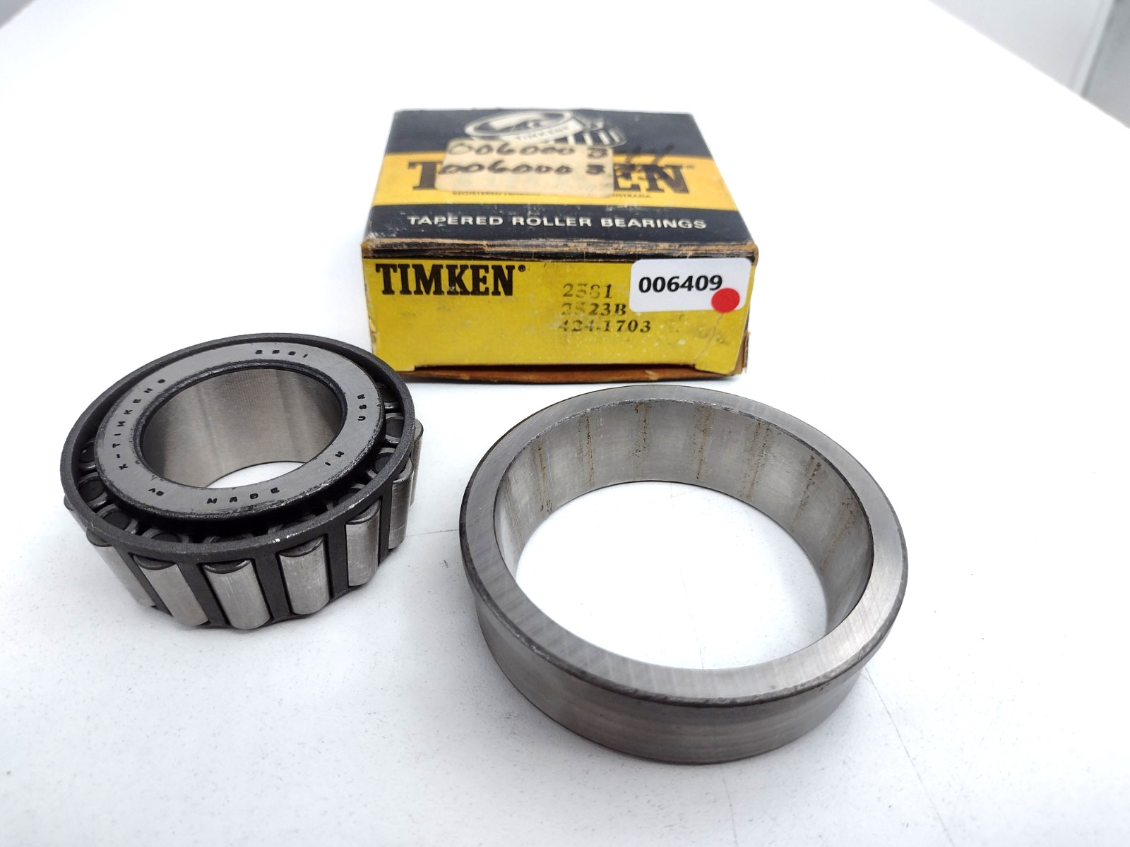 *** Timken 2581/ 2523B Single Row Flanged Tapered Roller Brg 1-5/16′ Bore