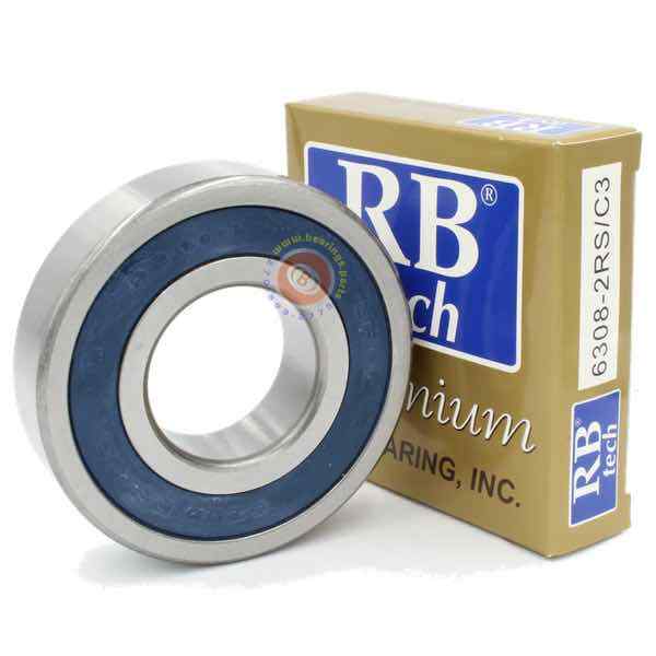 6308-2RS Deep Groove Ball Bearing 40mm x 90mm x 23mm