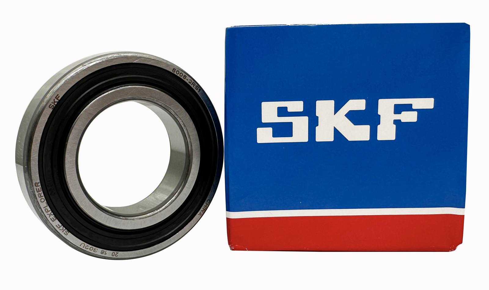 New 6006-2RS SKF Brand Rubber Seal Ball Bearing 30x55x13 6006 2RS 6006RS