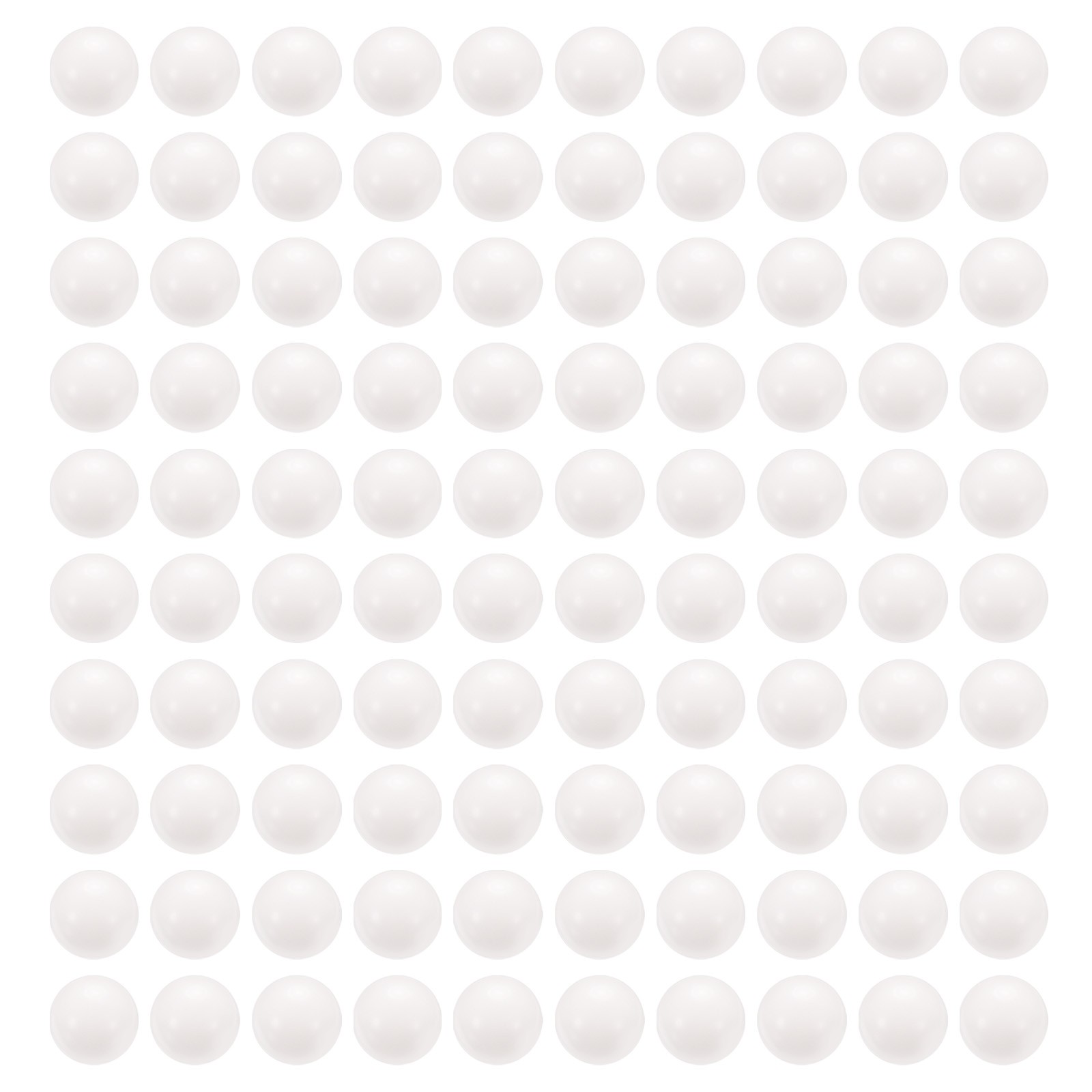 100pcs POM Bearing Balls 1/2″ 12.7mm Solid Plastic Bearing Balls