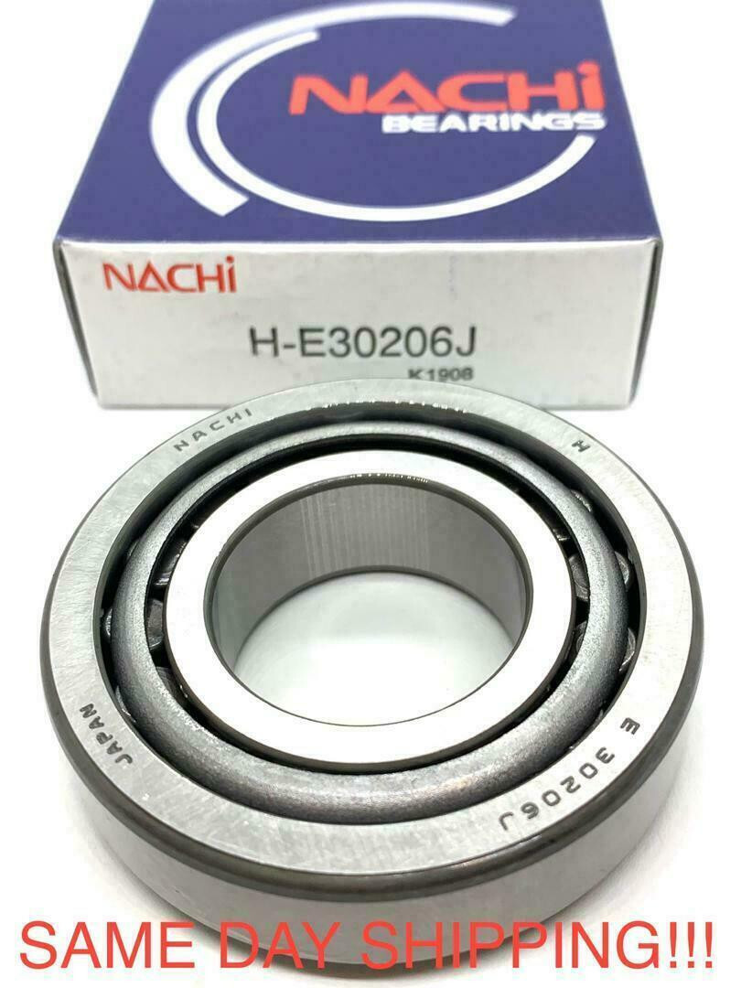 NACHI 30206 J Tapered Roller Bearings Japan 30x62x17.25 /SAME DAY SHIPPING