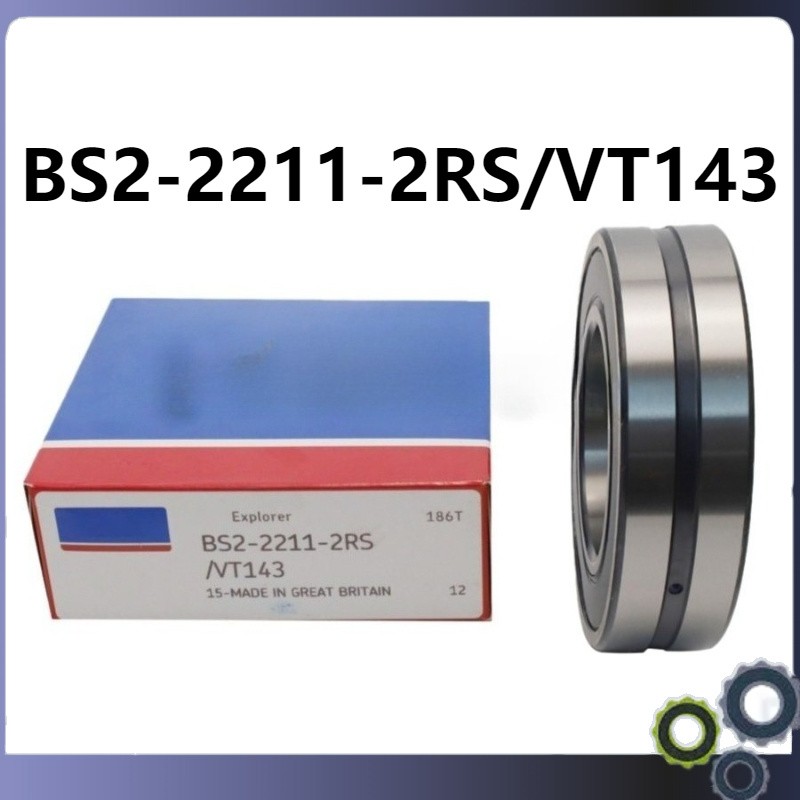 BS2-2211-2RS/VT143 1PC SKF Spherical Roller Bearing Low Friction fast delivery