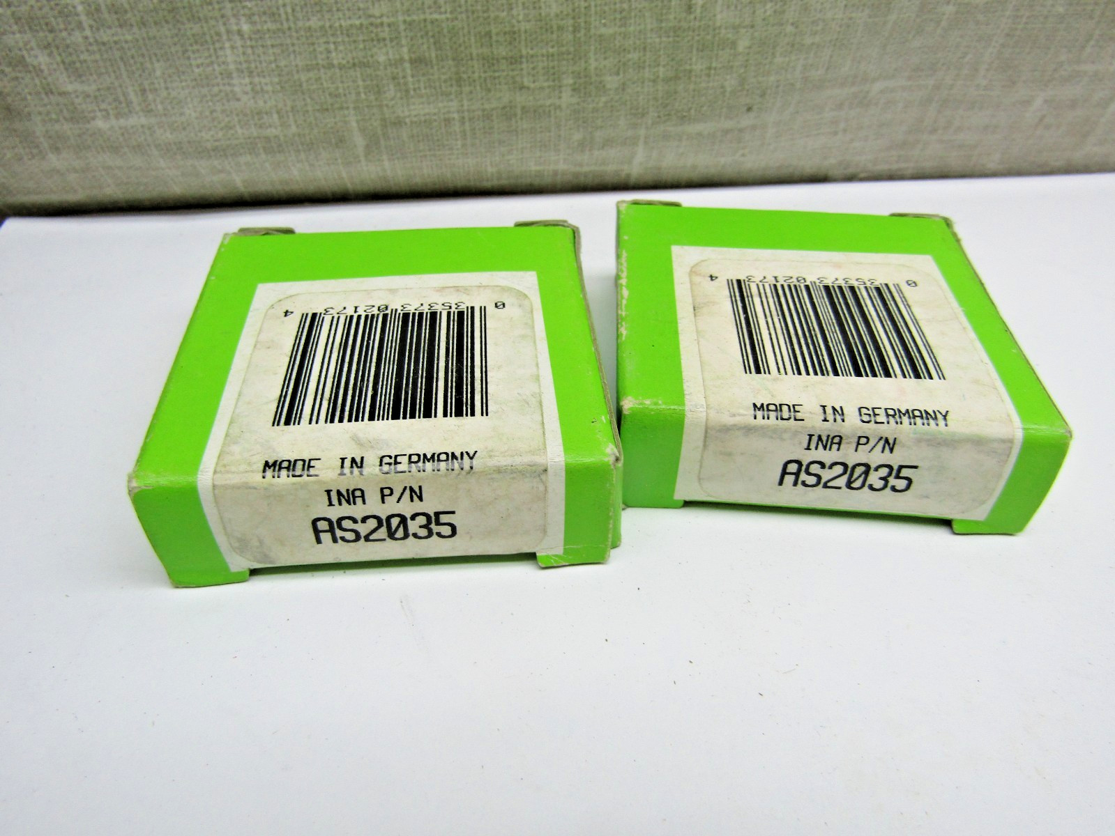 (Lot of 2) INA Germany AS2035 20mm X 35mm X 1mm Bearing Thrust Washer