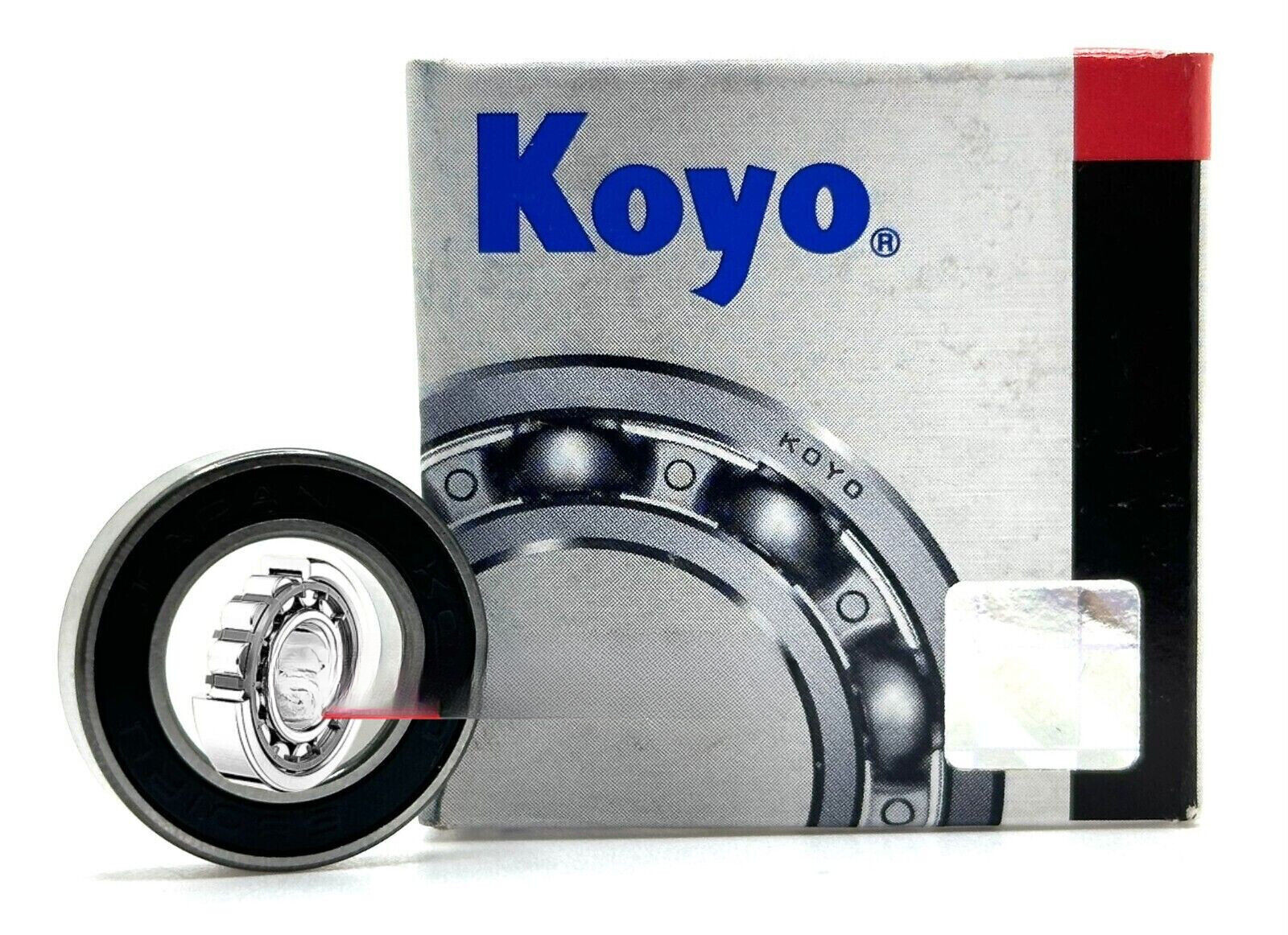 6801 2RS KOYO DEEP GROOVE BALL BEARING RUBBER SEALED 12x21x5 61801 2RS