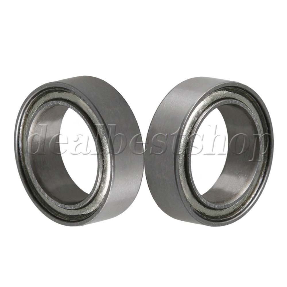 60pcs 8x12x3.5mm MR128ZZ Metal Micro Miniature Ball Bearing Bearings