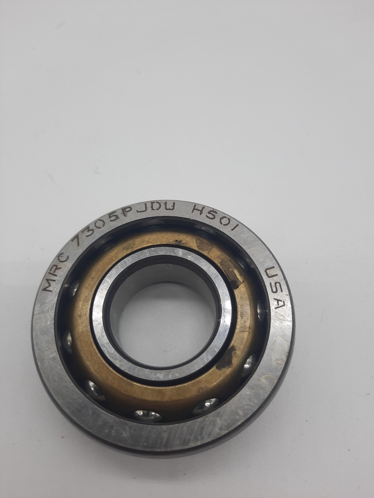 MRC 7305P JDU-H501 Pressed Brass/Abec-3 Bearing NOS