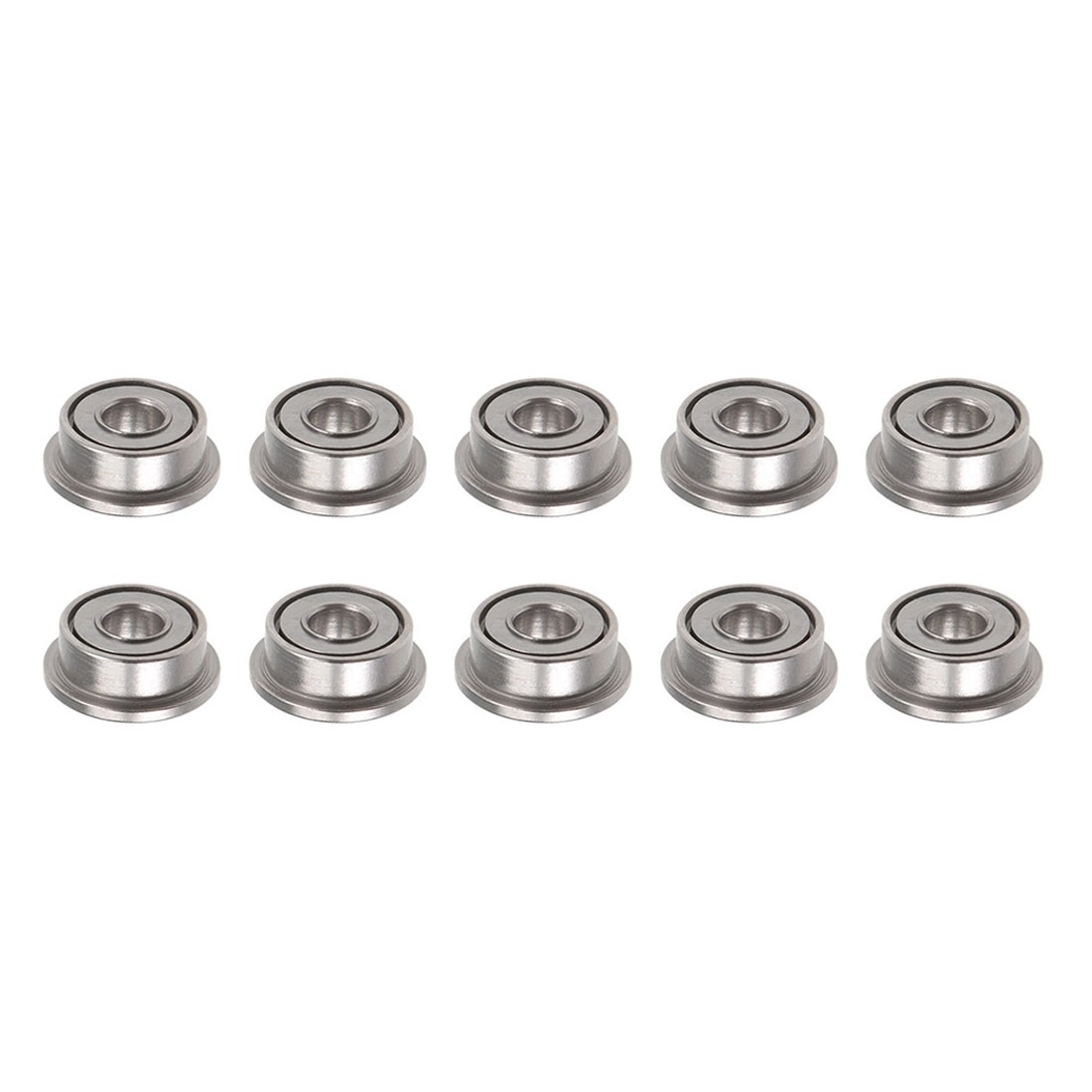 20PCS F682ZZ Flange Ball Bearing Double Shielded Chrome Bearings 2x5x2.3mm