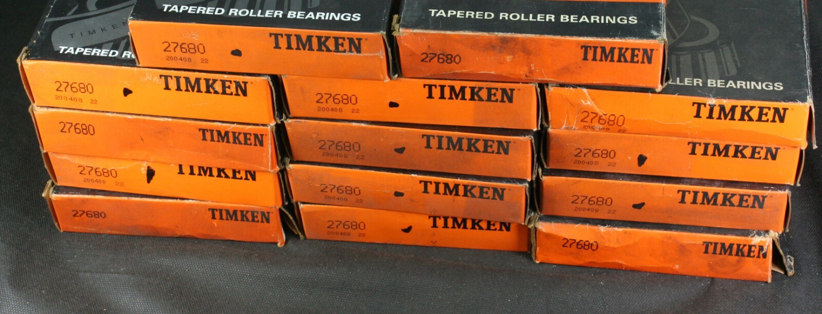 One (1) Timken 27680 Tapered Roller Bearing Cone 2-7/8″ ID USA NEW