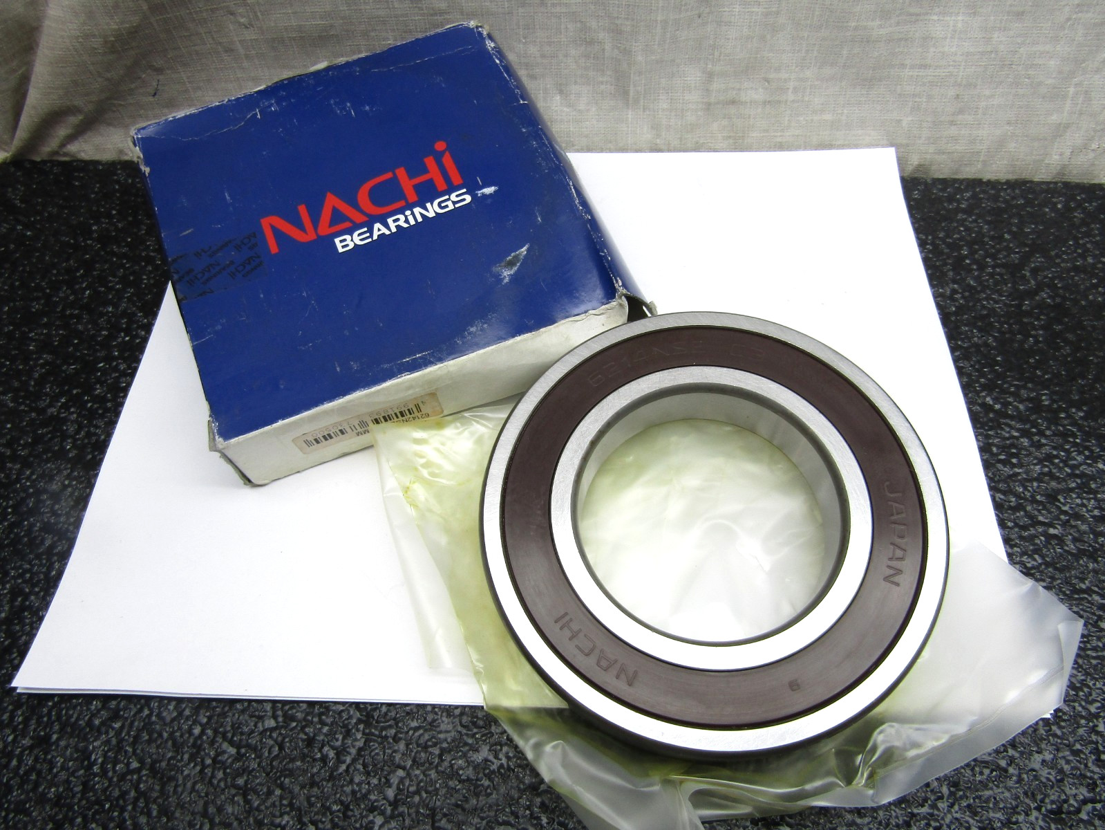 Nachi 6214-2NSE C3 70mm X 125mm X 24mm Sealed Bearing