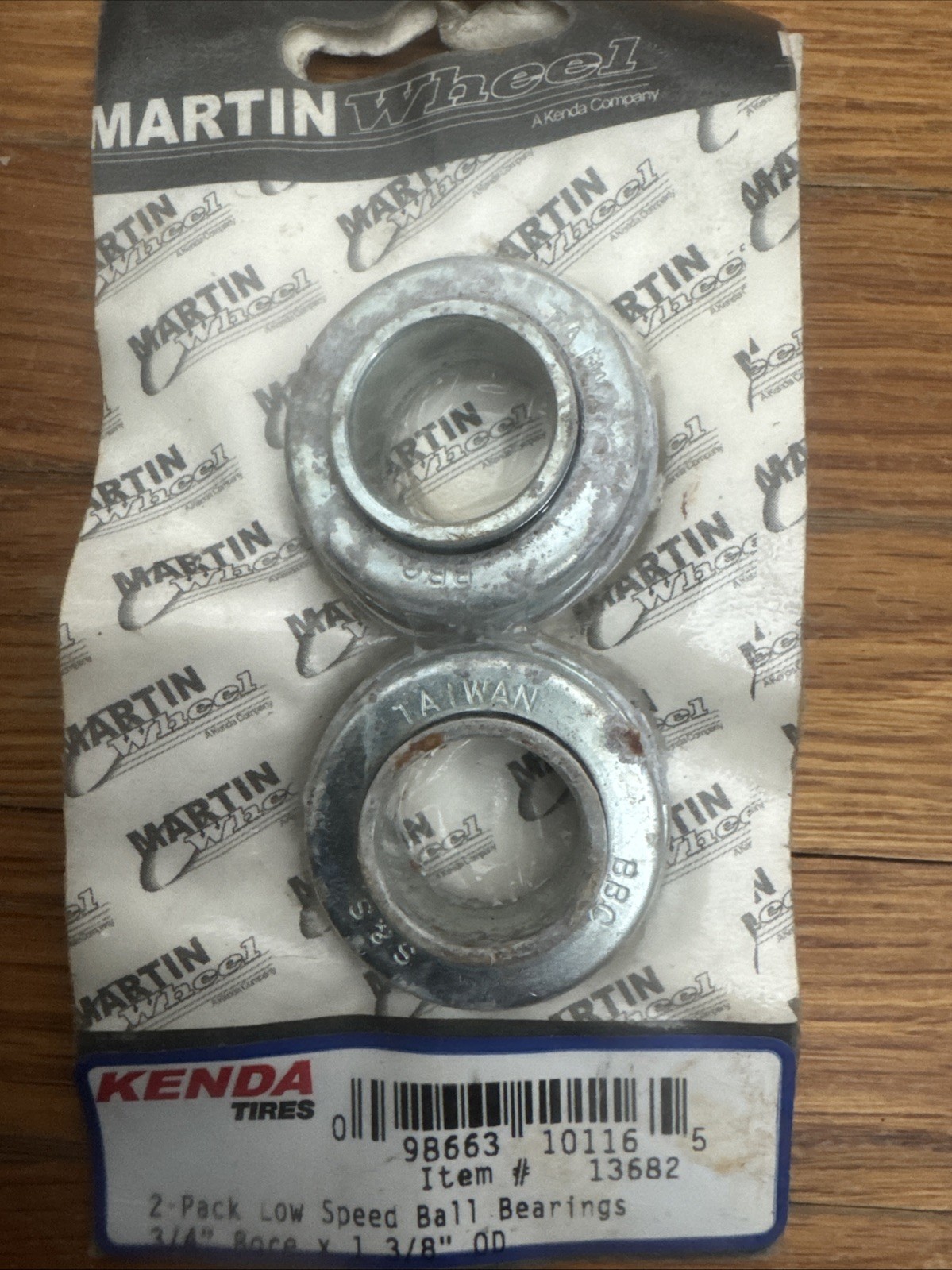 NOS Pack Of 2 Martin Wheel Low Speed Ball Bearings 3/4” Bore 1-3/8” OD 13682