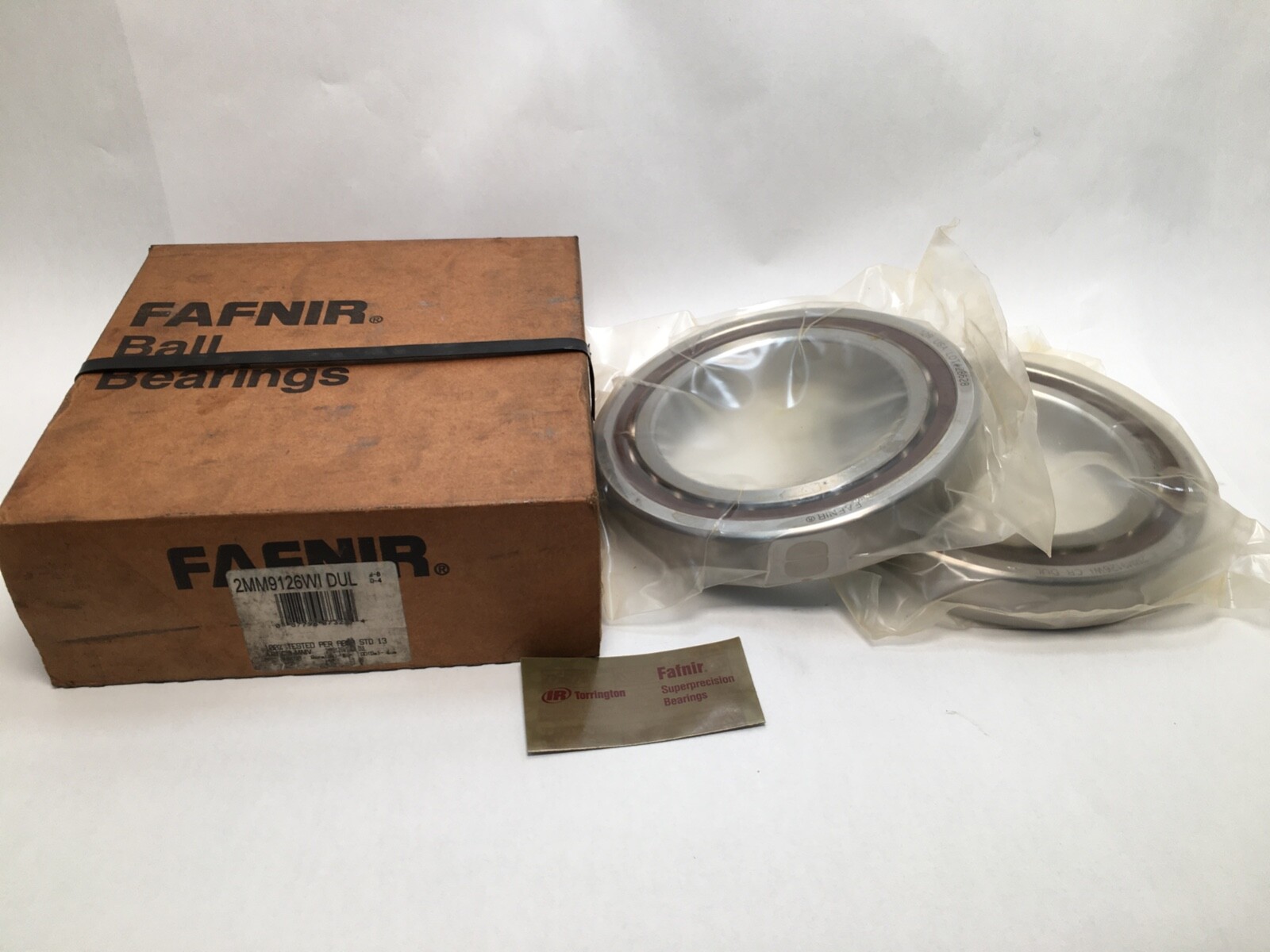 Fafnir 2MM9126WI-DUL Bearing 130x200x33 mm 7026-C 2MM9126-WI-CR-DUL USA 2 Pcs