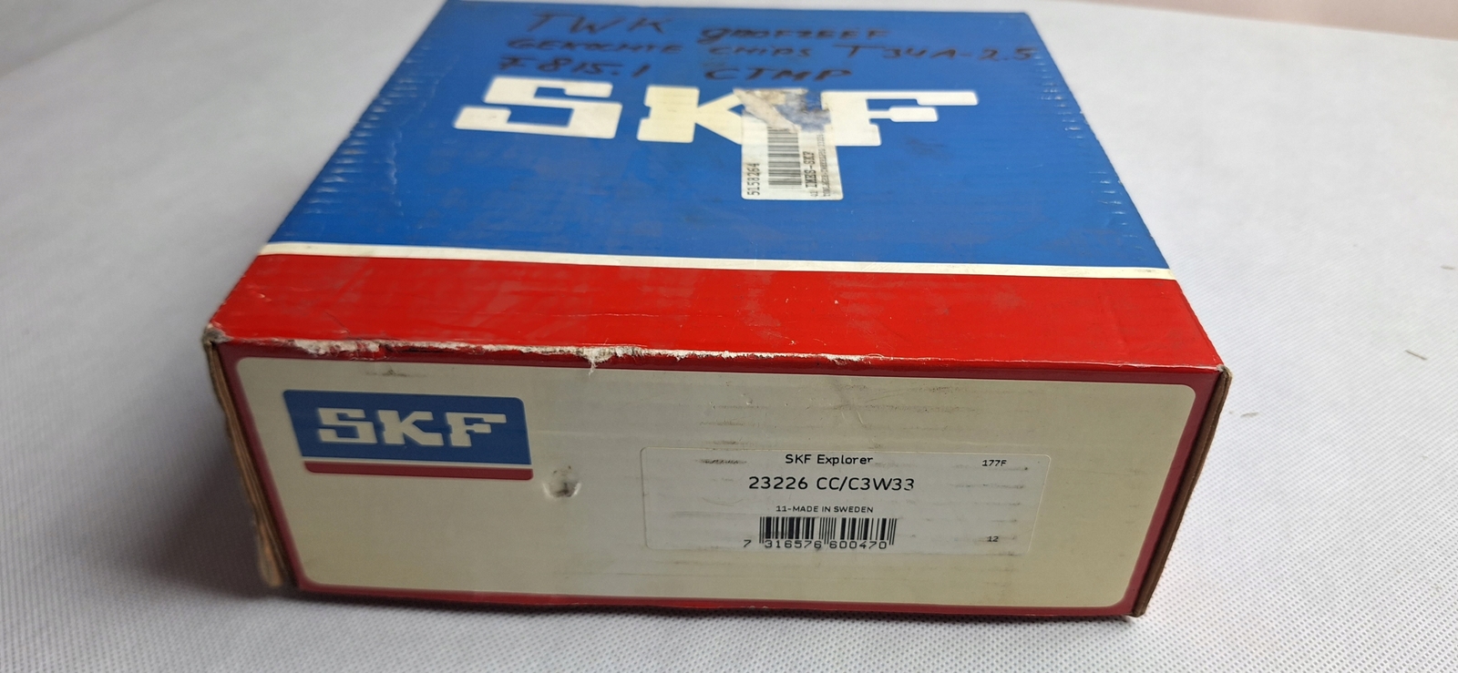 SKF 23226 CC/C3W33 Spherical Roller Bearing 130x230x80 mm, High Load Capacity