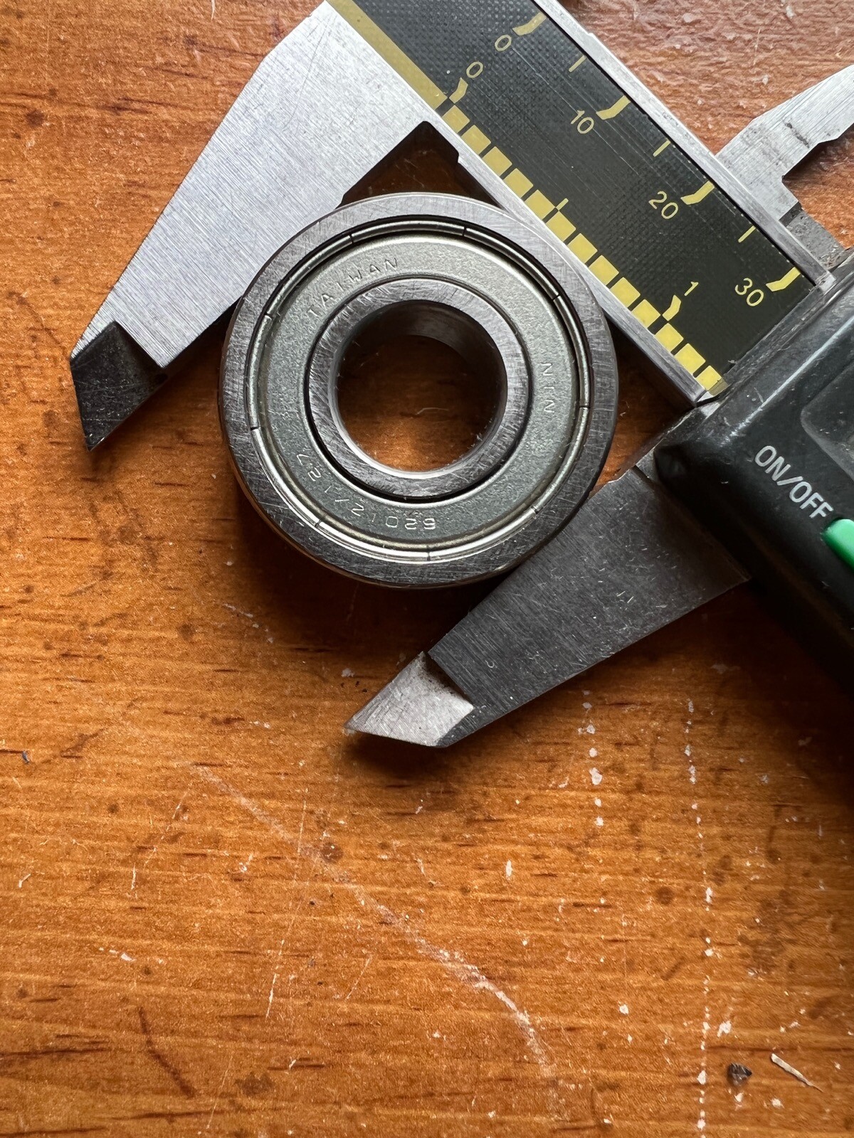 NTN 6201Z/127 Ball Bearing Shielded Both Sides 1.25″ OD 1/2″ ID .393” Wide
